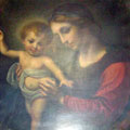 Painting of Blessed Virgin Mary and Child Jesus 