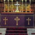 High Altar purple frontal 