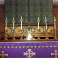 High Altar in Lent
