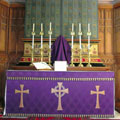High Altar in Passiontide