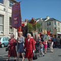 Rogation Sunday 2002 procession in Lord Street  