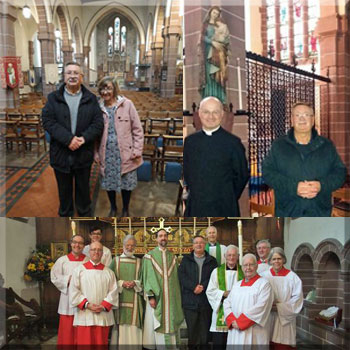 Fr Bob and Brigid Boyle visit