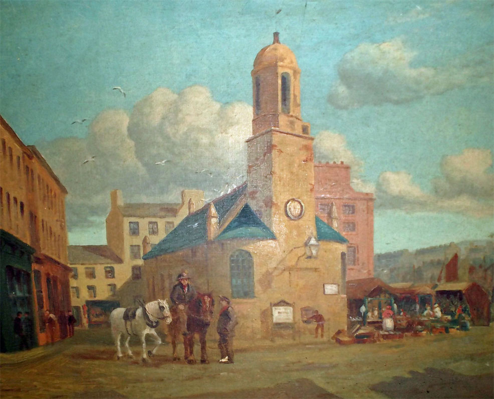 Painting of Old St Matthew's